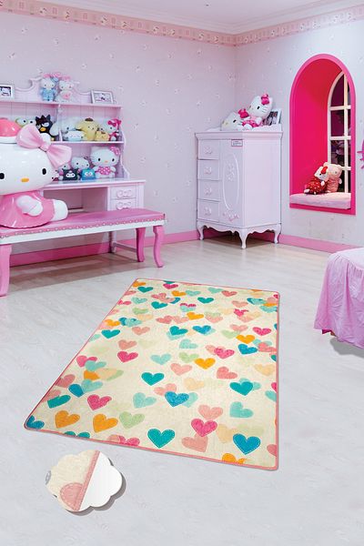 Chilai Home Covoare copii, 160 cm x 100 cm , Antibacterian, netoxic , Baza anti-alunecare