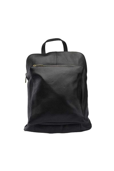 Toro Nero Rucsac negru din piele naturală pentru femei Duality
