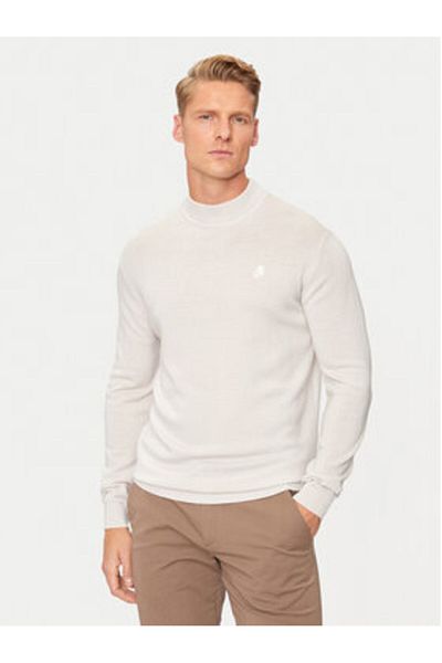 Karl Lagerfeld Men's Turtleneck 655002-544399 Beige