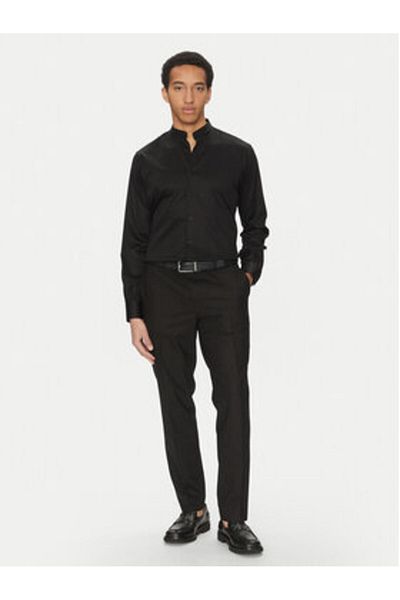 Karl Lagerfeld Mens Shirt 605035 552602 Black