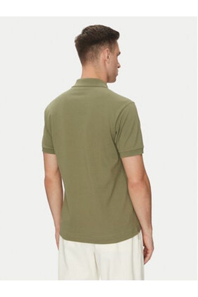 Lacoste Tricou polo pentru bărbați Lacoste L1212 Khaki