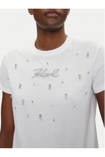 Karl Lagerfeld Tricou damă A2W17120 alb