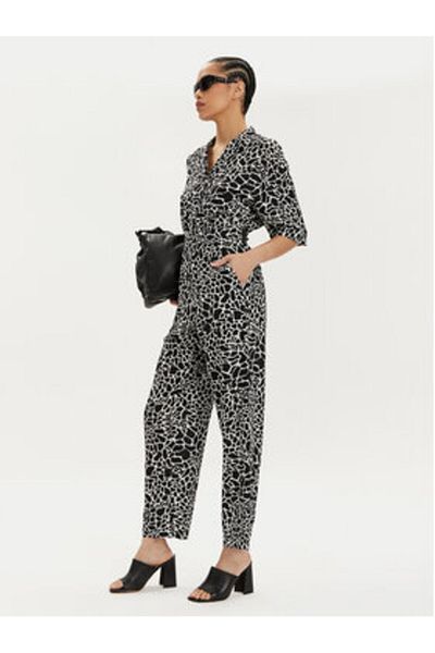 Karl Lagerfeld Women's Jumpsuit 241W1311 Black