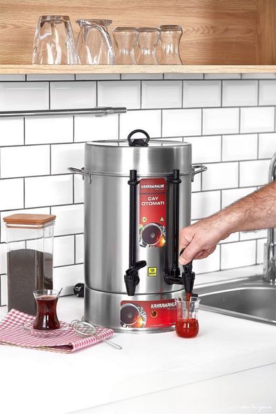 Gülümseten Avm 60 Cup Tea Maker |   Double Tap Tea Vending Machine |   Electric Tea Samovar