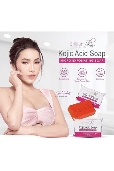 Brilliant kojic acid soap