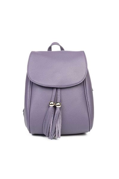 Toro Nero Rucsac de damă din piele naturală violet Cris