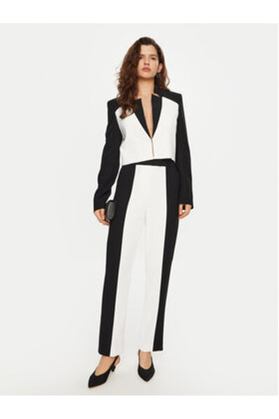 Karl Lagerfeld Women's Jacket A1W14044 White, Black