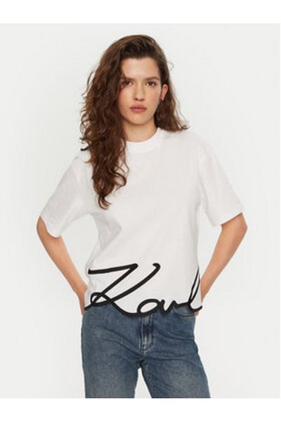 Karl Lagerfeld Tricou damă A1W17013 Alb