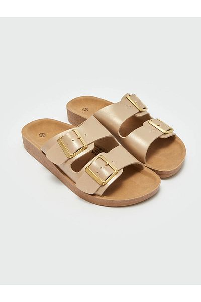 LC Waikiki Lcw Steps Sari Double Striped Women's Slippers