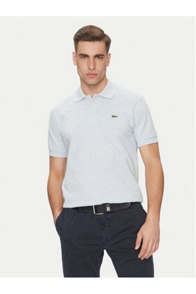 Lacoste Tricou polo pentru bărbați Lacoste L1264 albastru deschis