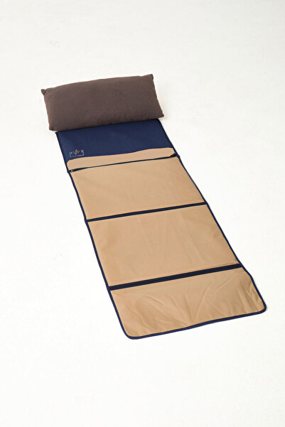 Kevin Şezlong TayaMat, Katlanabilir Sırt Dayamalı Oturma Dinlenme Matı & Minder