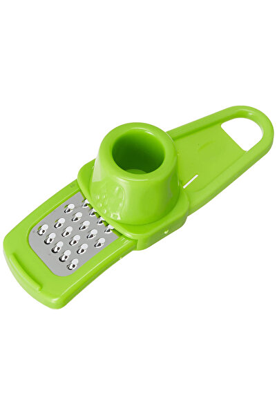 zola Razatoare pentru usturoi, din plastic, usor de folosit, verde, 14x5x5 cm