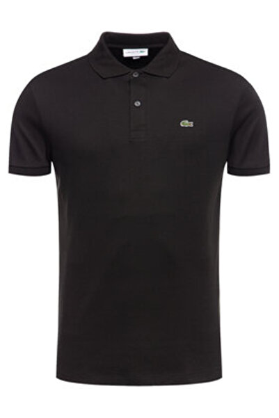 Lacoste Tricou polo pentru bărbați Lacoste DH2050 negru