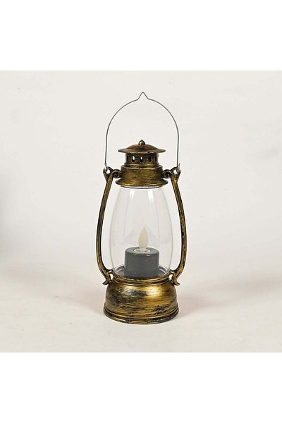 Party and Story Ramadan lantern for home decorations Gold 12 pieces