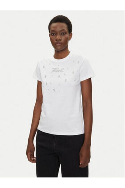 Karl Lagerfeld Tricou damă A2W17120 alb