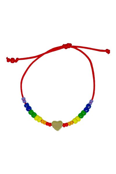 OEM Child's bracelet with string, joy of the heart - 4 - 6 years