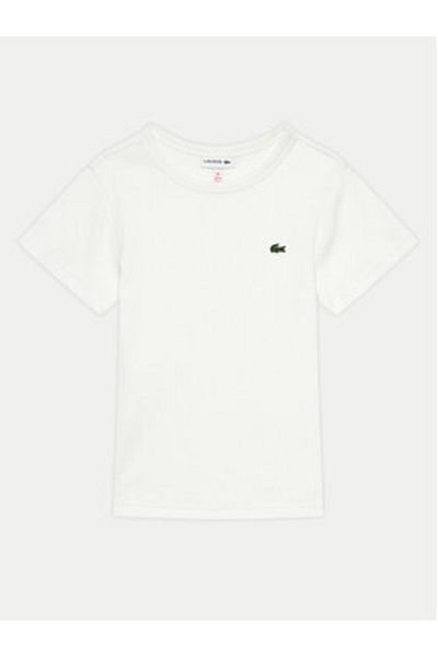Lacoste Tricou pentru fete TJ7316 Alb