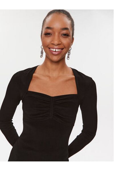 Karl Lagerfeld Women's Knitted Dress 235W1312 Black