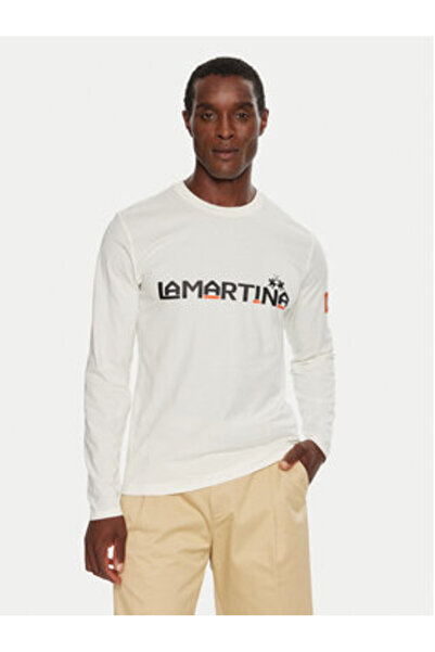 LA MARTINA Men's Longsleeve ZMR008 JS206 White