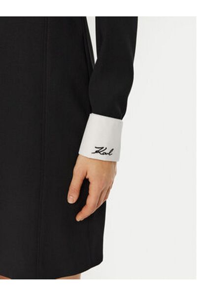 Karl Lagerfeld Women's Casual Dress A1W13032 Black