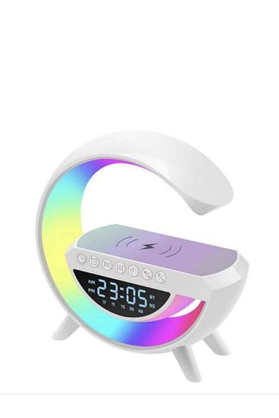 Bt-Bt Multifunctional Speaker, LED Lamp, Wireless Charging, Bluetooth