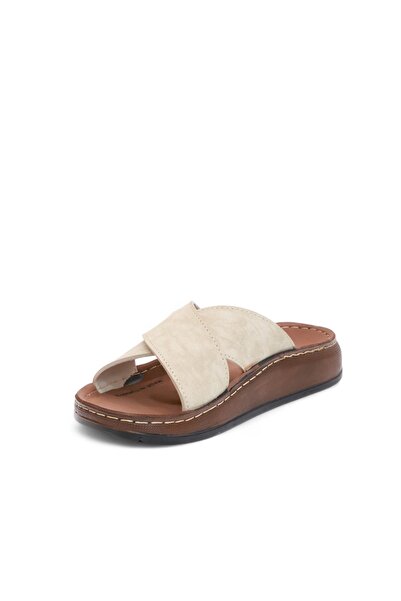 Konfores 2162 Full Anatomical Sole Men's Slippers Compatible for Daily, Umrah and Hajj