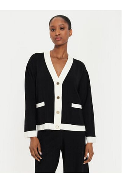 Kontatto kontaktatto Women's Cardigan AI2025 Black