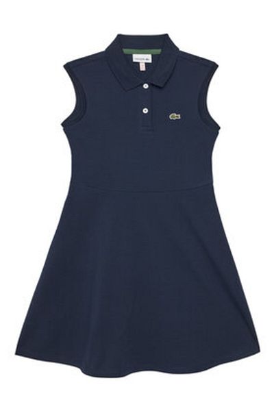 Lacoste Girl Casual Dress EJ5297 Navy Blue