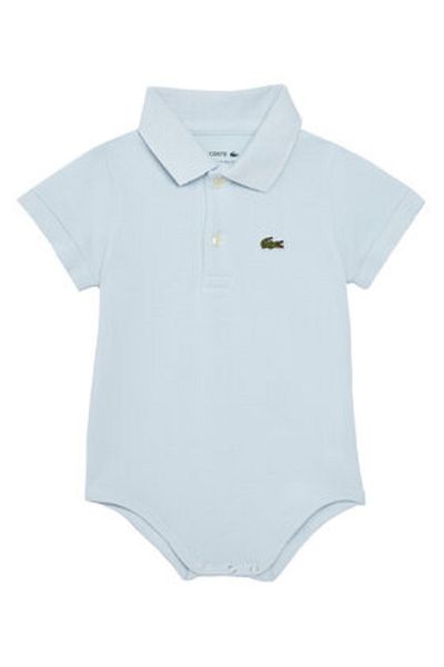 Lacoste Body pentru bebeluși 4J8412 Albastru deschis
