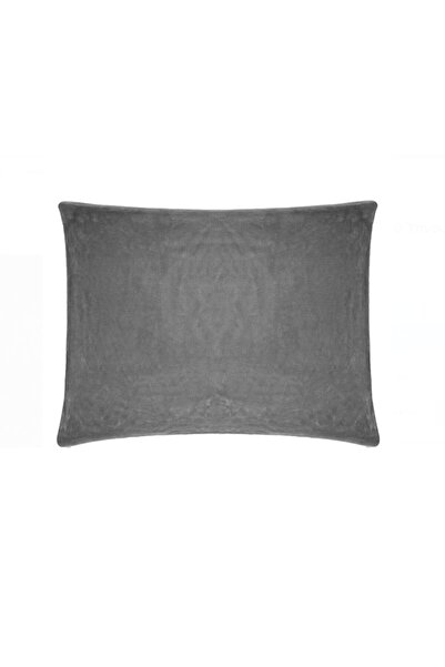 OEM Decorative/Dorm Pillowcase, Grey, Velvet Texture, Dimensions 50x70 cm
