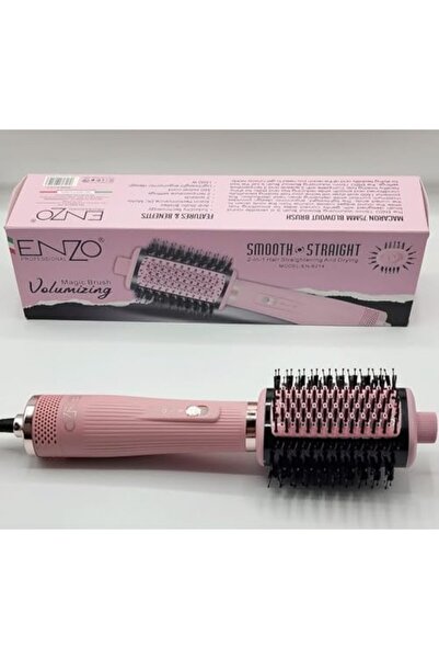 ENZO EN-6214 4-in-1 Round Dryer Brush (Purple) - Intl Version