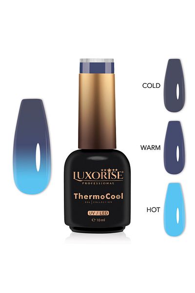 LUXORISE Oja semipermanentă termică ThermoCool în 3 culori - Mystic Sky 10ml
