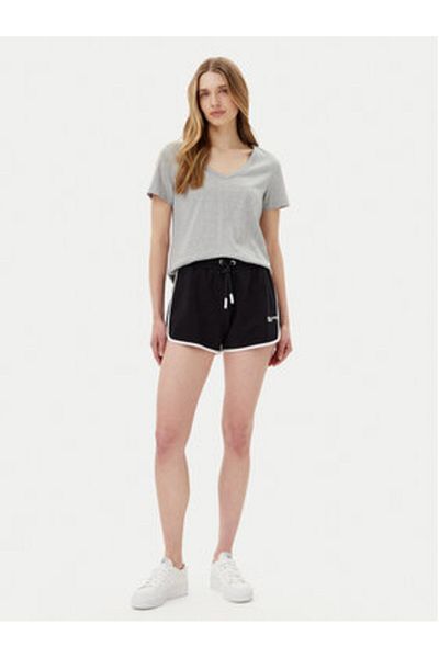 Karl Lagerfeld Pantaloni scurți sport pentru femei A2W10095 Negri