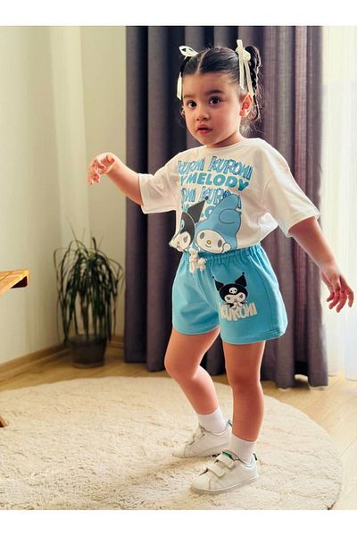 Bebeelkids Girl's Kuromi Printed 2-Piece Set