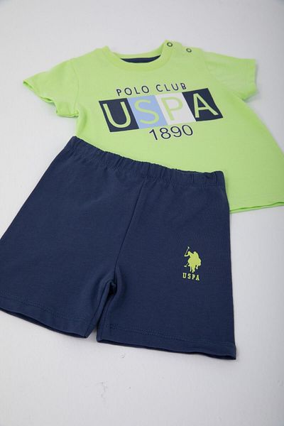 U.S. Polo Assn. Baby Boy T-shirt Set