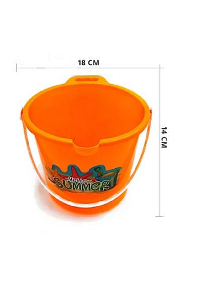 rexa Beach Bucket Set - 4 Colors, 18x14 cm