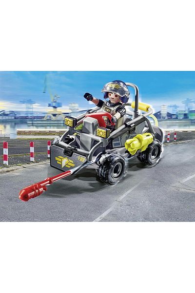 Playmobil - Vehicle Swat Pentru Teren Si Apa