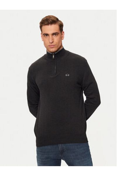 LA MARTINA Men's Sweater ZMS003 YW091 Gray