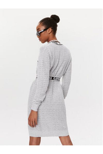 Karl Lagerfeld Women's Cardigan 235W2006 Gray
