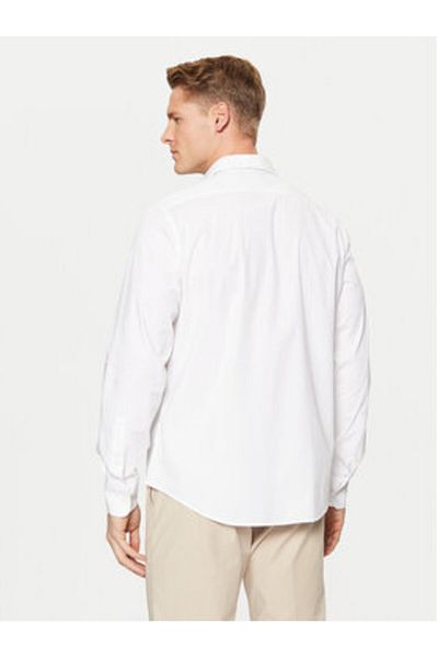 LA MARTINA Men's Shirt ZMCG30 PP483 White