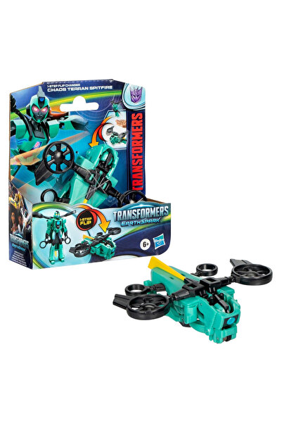 transformers EarthSpark Tek Adımda Dönüşen Figür - Chaos Terran S