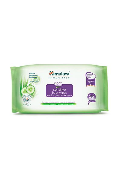 Himalaya Baby Wipes Sensitive 56 pcs