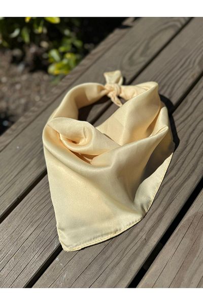 Axesoire 13731 Yellow Bandana Scarf