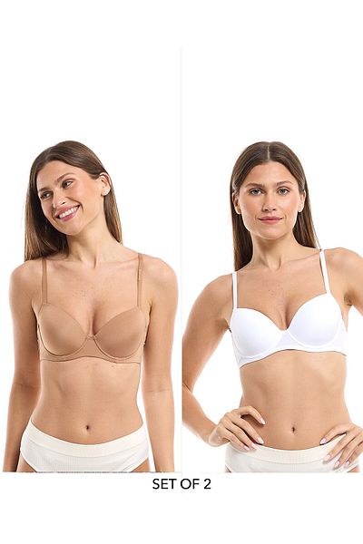 R&B 2 Pack Underwired Bras