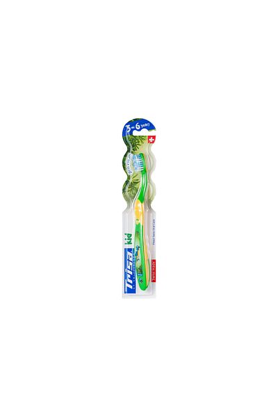 Trisa Kid Soft Manual Toothbrush 0-6 Years 669164 Green