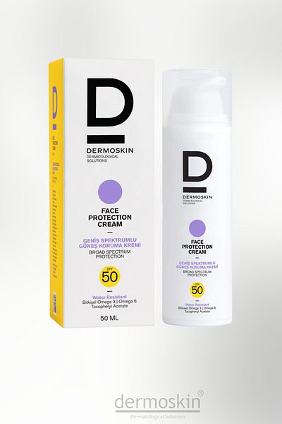 Dermoskin Face Protection Spf 50 Sunscreen Cream 50 ml (Waterproof)