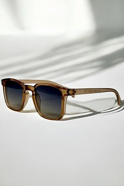 MACERATİ Sunglasses Women & Men Uv400 Glass Ce Certified Honey Color Sunglasses