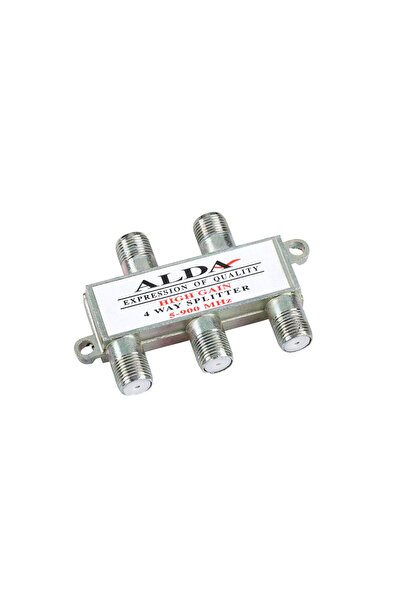 flores Splitter TV, pentru cablu coaxial, 5-900 MHz, 4 iesiri