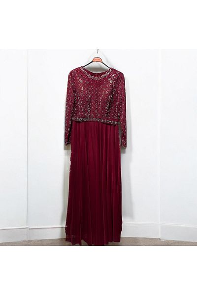 RENAR Stylish Hijab Evening Dress Graduation Dress Wedding Engagement