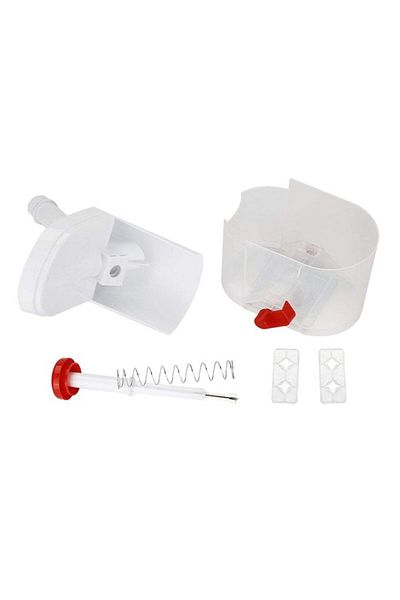 zola Stoner, for sour cherries and olives, quick cleaning, 17.5 x 17 x 12 cm, white